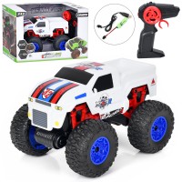 Джип 24 см р/к 2,4G на акумуляторі з надувними гумовими колесами, USB-зарядним пристроєм, у коробці 36х23х20 см