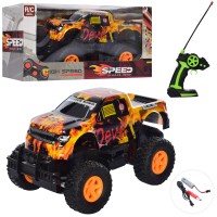 Джип 24 см р/к 2,4G на аккумуляторі зі світлом, гумовими колесами, USB, у коробці 31,5х16,5х16,5 см
