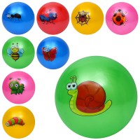 М'яч дитячий «Комаха» 9 дюймів вагою 60 г, в асортименті