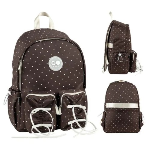 Рюкзак 44х28,5х13,5 см коричневий,130L-2, GoPack Education Teens