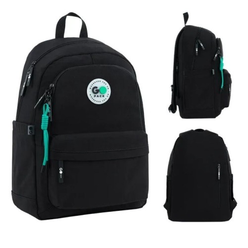 Рюкзак 44х28х17 см чорний, 141L-3, GoPack Education Teens