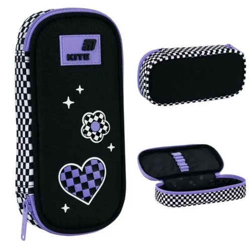 Пенал «Flower Power» 21х8,5х4,5 см, 662-5, ТМ Kite