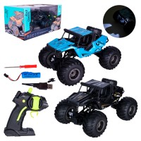 Машина 22 см р/к на акумуляторі зі світлом, в асортименті, у коробці 29х18,5х15?5 см