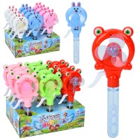 Мильні бульбашки «Меч» 24,5 см 2 в 1 з механічним вентилятором, в асортименті, по 12 шт у дисплеї 26,5х25 см