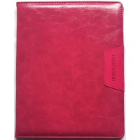 Щоденник шкільний А5 на 48 аркушів з обкладинкою зі шкірзаму, червоний, ТМ Мандарин
