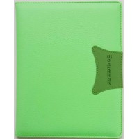 Щоденник шкільний А5 на 48 аркушів з обкладинкою зі шкірзаму, салатовий, ТМ Мандарин