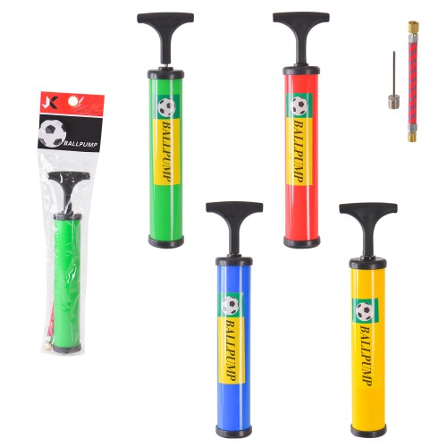 Насос 25 см для м'ячів, в асортименті, у пакеті