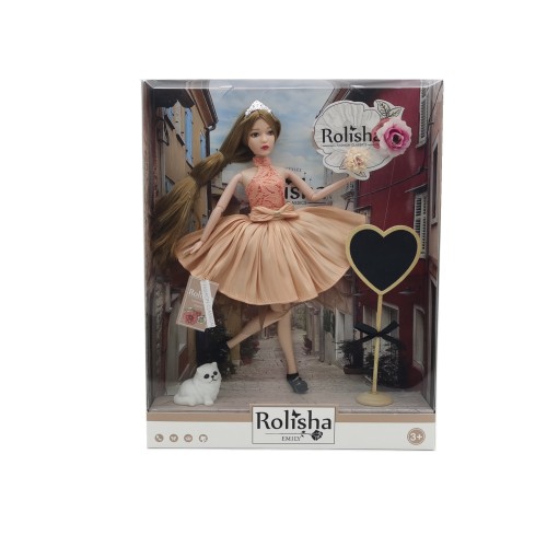 Лялька «Emily Romantic» 29 см з аксесуарами, у коробці 28,5х6,5х36 см