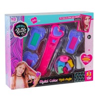 Набір перукаря: праска для волосся, крейда для волосся та аксесуари, у коробці 28х7х23 см