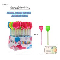 Мильні бульбашки «Лопатка» 45 см в асортименті, по 24 шт у дисплеї