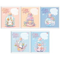 Зошит на 18 аркушів у клітинку «Маленький світ» №2557, ТМ Brisk