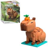 Конструктор «Капібара» 10,4 см на 197 деталей, у коробці 9х12х8 см