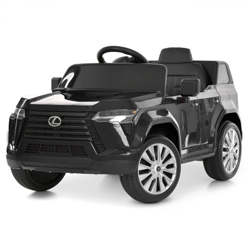 Джип р/к 2,4G на 2 акумуляторах по 35W з мотором 12V 7-9 AH музичний зі свтлом, BLUETOOTH, USB, EVA, чорний