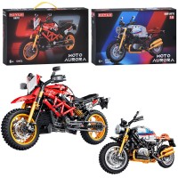 Конструктор «Мотоцикл» від 729 деталей, в асортименті, у коробці 40х27х8 см