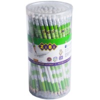 Олівець графітовий «TABLE» з гумкою HB, у тубі, ТМ Zibi