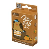 Крейда «CAPYBARA» біла квадратна 12 шт, у картонній коробці, TM ZiBi