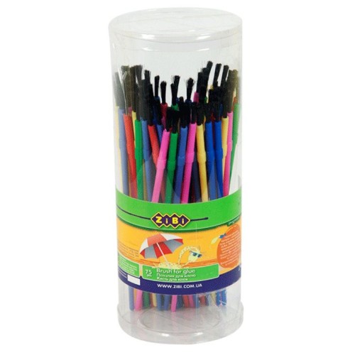 Пензлик для клею синтетичний круглий, SMART Line