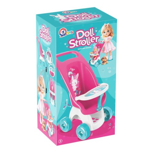 Коляска для ляльки 29х38х50 см, у коробці 28,5х21,5х53 см, ТМ Технок