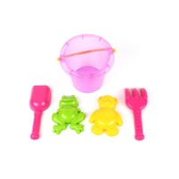 Набір для гри з піском з 5 елементів, у сітці 17,5х17,5х16 см, ТМ Технок