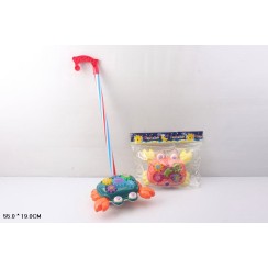 Каталочка «Крабик» 52х19 см, в асортименті, у пакеті