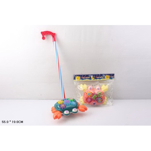 Каталочка «Крабик» 52х19 см, в асортименті, у пакеті