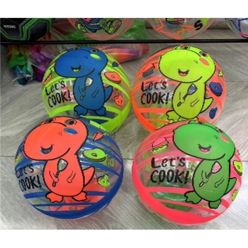 М'яч гумовий 9 дюймів вагою 60 г, в асортименті