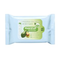 Вологі серветки для зняття макіяжу з міцелярною водою та екстрактом авокадо, 15 шт, Naturelle