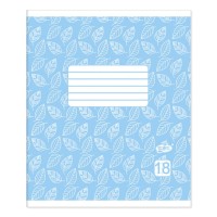 Зошит на 18 аркушів у клітинку «Фоновий», ТМ Brisk