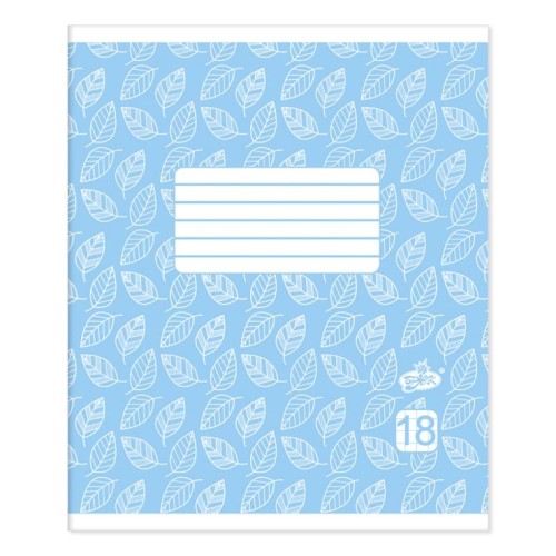 Зошит на 18 аркушів у клітинку «Фоновий», ТМ Brisk