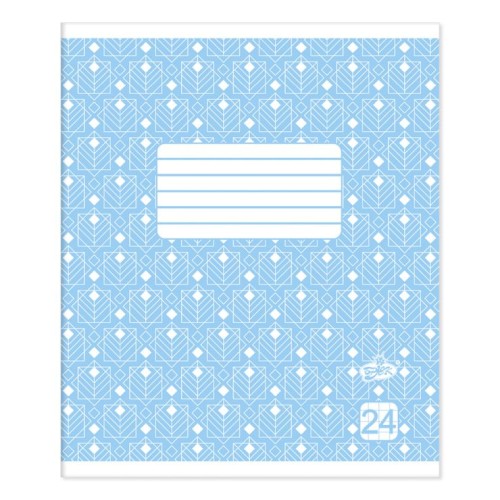 Зошит на 24 аркуші у клітинку «Фоновий», ТМ Brisk