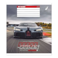 Зошит на 12 аркушів у клітинку «Рухайся вперед» №0343, Пір'їнка