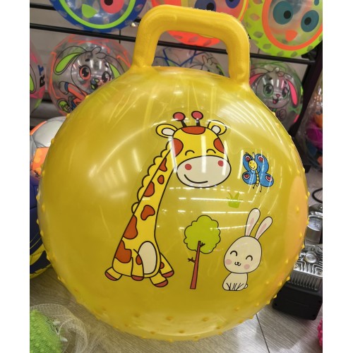 М'яч для фітнесу «Гирька» 45 см вагою 350 г, в асортименті