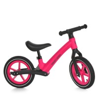 Велобіг дитячий на металевий рамі з колесами 12 дюймів, малиновий матовий