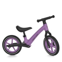 Велобіг дитячий на металевий рамі з колесами 12 дюймів, бузковий матовий