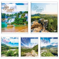 Зошит на 18 аркушів у клітинку «Вирушай у подорож» №2659, ТМ Brisk