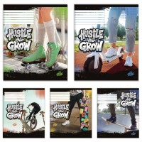 Зошит на 36 аркушів у лінію «Рухайся та зростай» №2682, ТМ Brisk