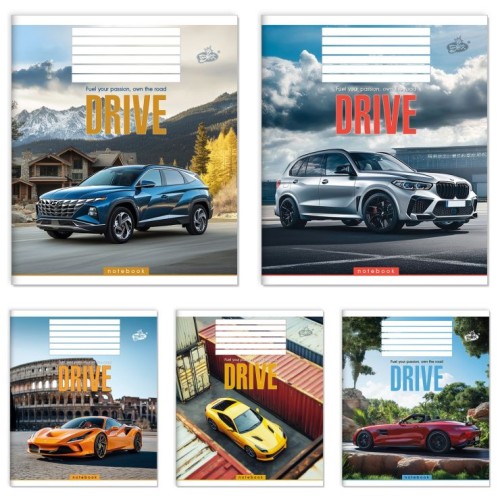 Зошит на 48 аркушів у клітинку «На повній» №2685, ТМ Brisk