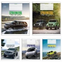 Зошит на 48 аркушів у лінію «Поза дорогою» №2691, ТМ Brisk