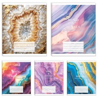 Зошит на 60 аркушів у лінію «Текстури», №2701, ТМ Brisk