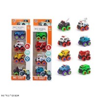 Набір з 4 автомобілів «Спецтехніка», в асортименті, у коробці 9,8х5,5х32,5 см