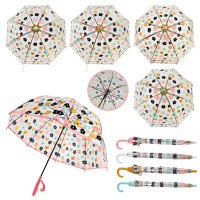 Парасолька дитяча, довжина тростини 65 см, діаметр 70 см, кріплення пластикове, в асортименті