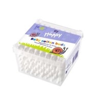 Палички ватні «Baby Happy» гігієнічні для дітей 64 шт, BELLA