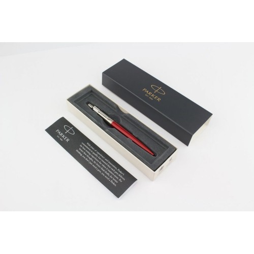 Ручка «Parker Jotter Kensington Red» синя кулькова