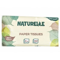 Серветки паперові двошарові 150 шт, ТМ NATURELLE