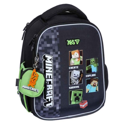 Рюкзак каркасний «Minecraft Reality» 35х15х28 см H-100S, ТМ Yes