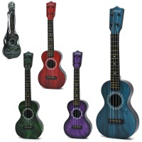 Гітара JR-023-4-5-6 (36 шт) 54 см, 4 струни, 4 види, у чохлі, 55-18-5,5 см