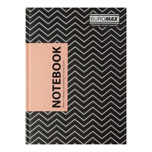 Блокнот «INSOLITO» А5 на 96 аркушів у клітинку з ламінованою обкладинкою, ТМ Buromax