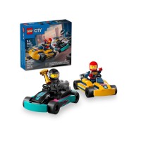 Конструктор «Картинг і гонщики» на 99 детлей, у коробці 16х5х14 см, ТМ Lego