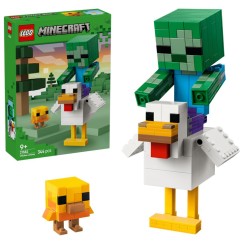 Конструктор «Курячий Джокей» на 344 деталі, у коробці 26х6х19 см, ТМ Lego