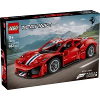 Конструктор «Автомобіль Ferrari 488 PISTA» на 882 деталі, у коробці 38х7х26 см, ТМ Lego